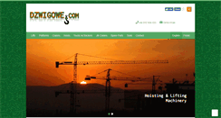 Desktop Screenshot of dzwigowe.com